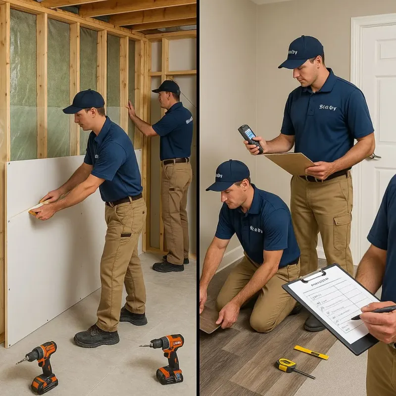 Repairs and Reconstruction process in Elizabethton, TN